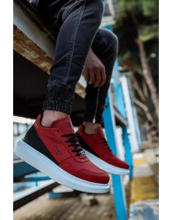 Terzi Bey Yüksek Taban Günlük Süet Ayakkabı 040 Turuncu