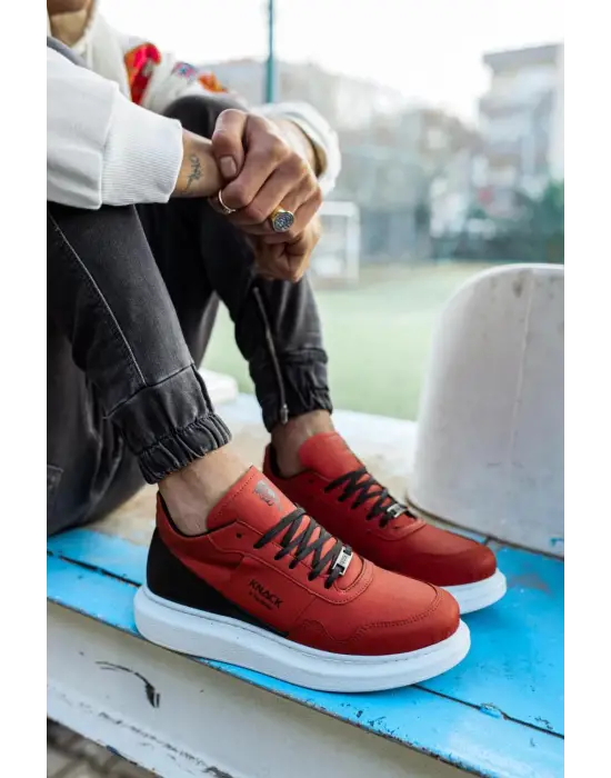 Terzi Bey Yüksek Taban Günlük Süet Ayakkabı 040 Turuncu