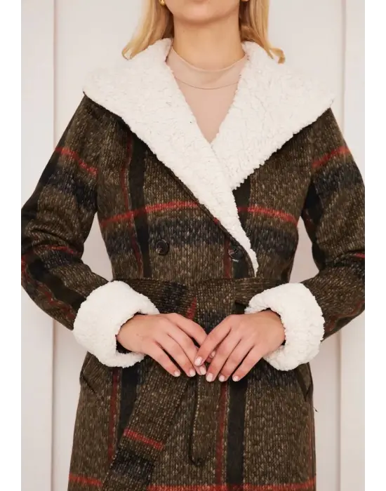 Kürklü Ekose Kaban