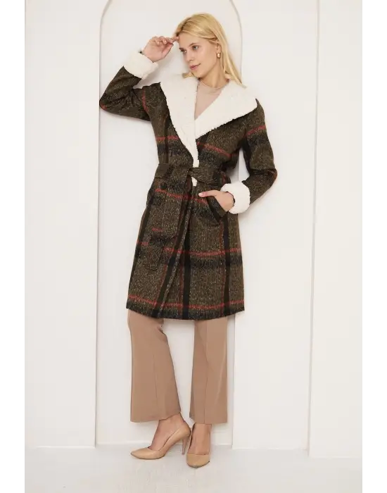 Kürklü Ekose Kaban