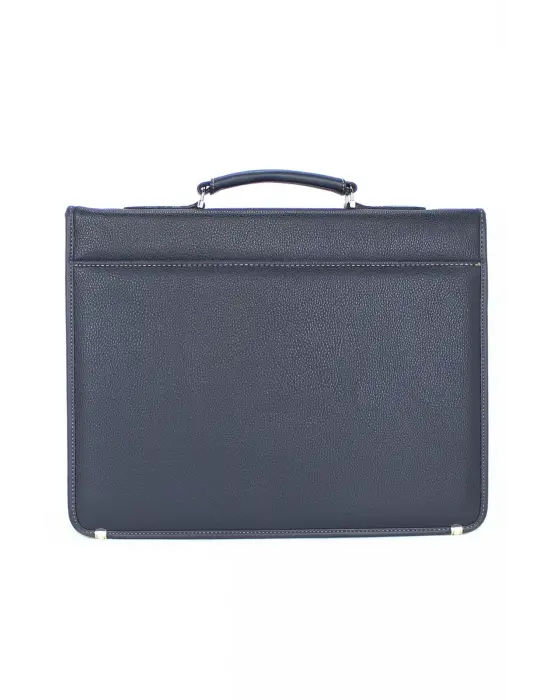 Lacivert Klasik Evrak Model Erkek 15.6 inç Laptop Çantası