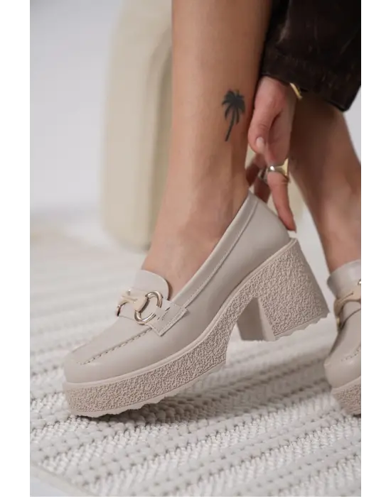 Leona Kadın Tokalı Günlük Ayakkabı