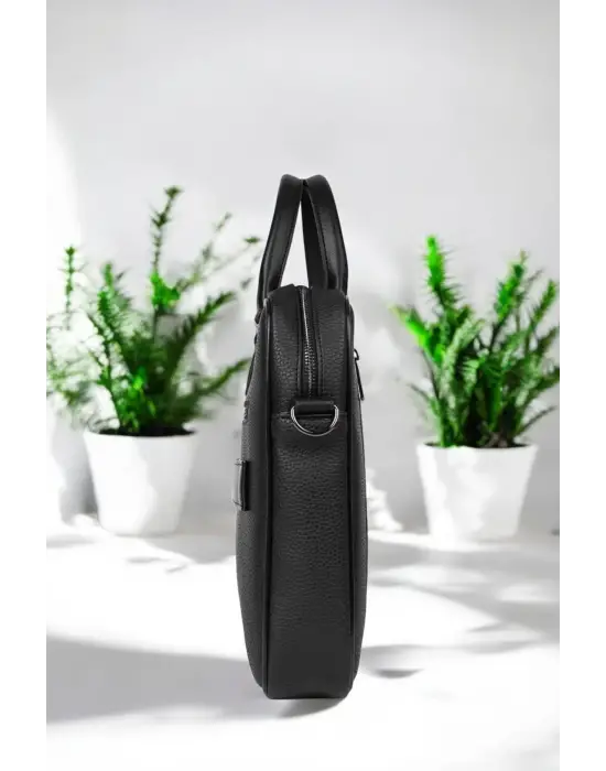 Lüx Unisex Siyah Laptop & Evrak Çantası 13-14.6 inç