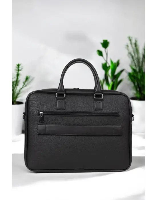 Lüx Unisex Siyah Laptop & Evrak Çantası 13-14.6 inç