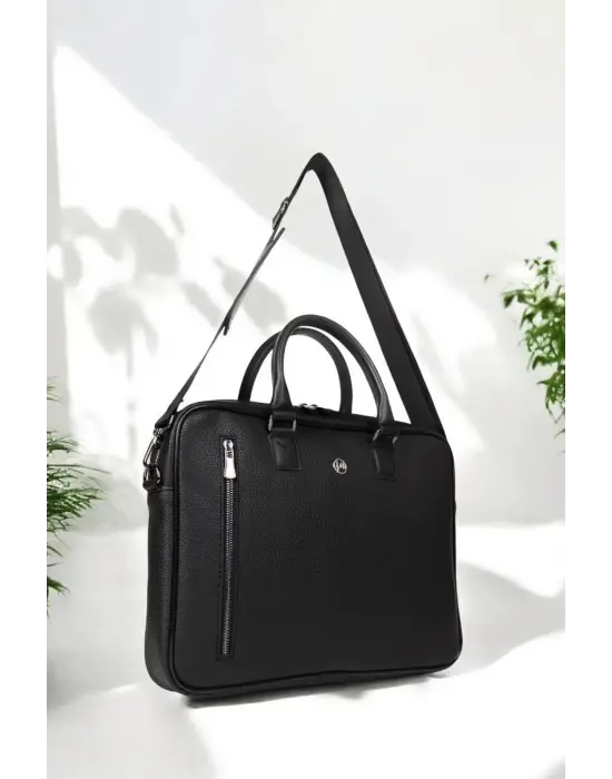 Lüx Unisex Siyah Laptop & Evrak Çantası 13-14.6 inç