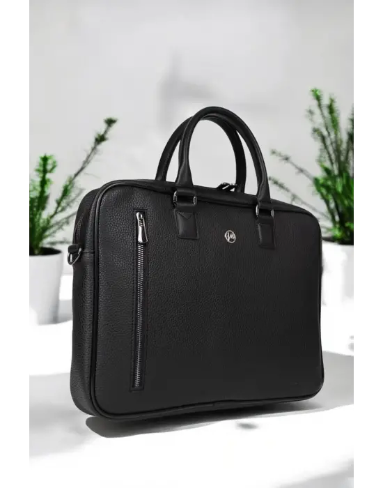 Lüx Unisex Siyah Laptop & Evrak Çantası 13-14.6 inç