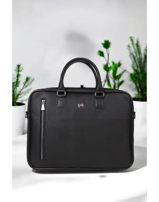 Lüx Unisex Siyah Laptop & Evrak Çantası 13-14.6 inç