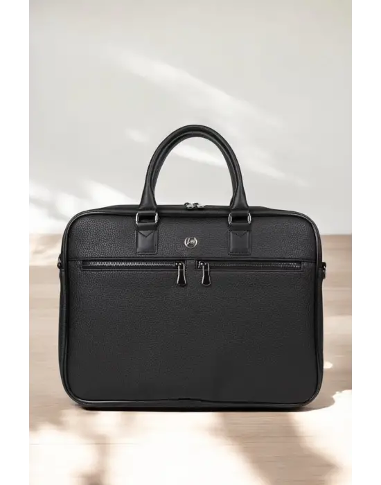 Lüx Unisex Siyah Laptop & Evrak Çantası 13-14.6 inç