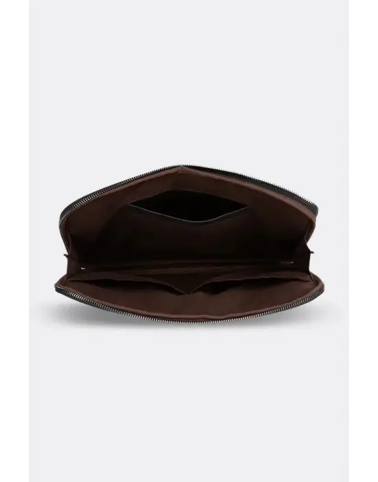 Macbook Air Pro 13 & 13.3 İnç Hakiki Deri Siyah Laptop Kılıfı