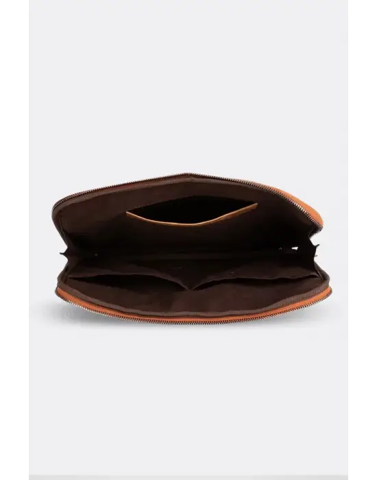 Macbook Air Pro 13 & 13.3 İnç Hakiki Deri Taba Laptop Kılıfı