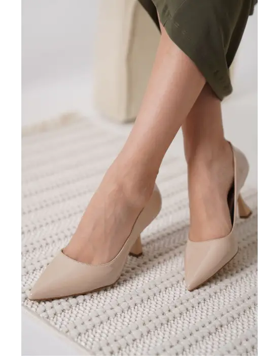 Monica Nude Rugan Kadın Stiletto
