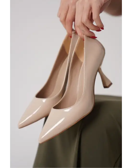 Monica Nude Rugan Kadın Stiletto