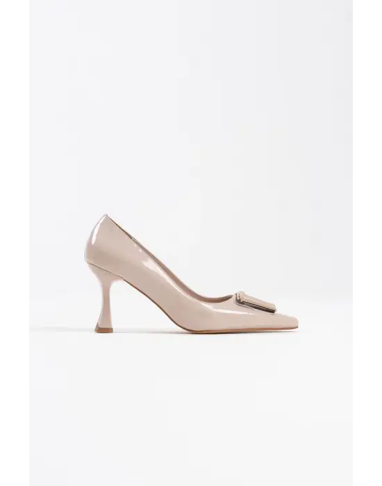 Nora Kadın Bej Rugan Ayakkabı