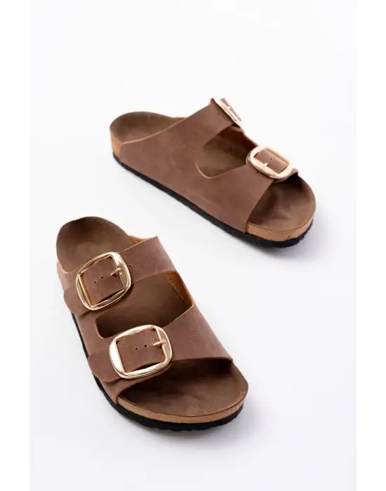 Taba Günlük Birkenstock Kadın Terlik