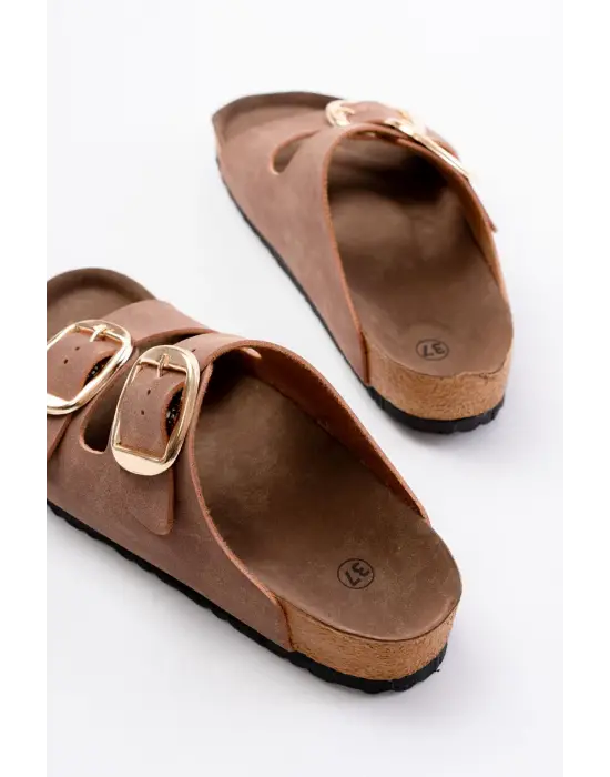 Taba Günlük Birkenstock Kadın Terlik
