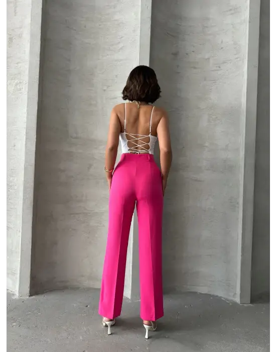 Palazzo Fuşya Pantolon