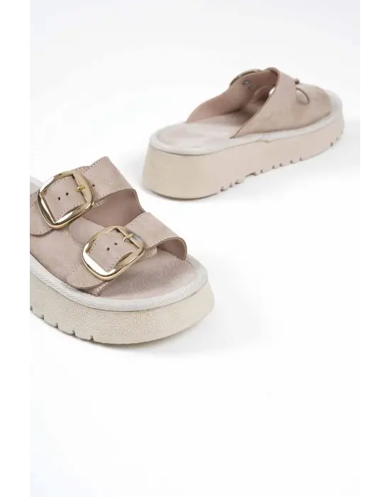 Place Bej Cilt Terlik