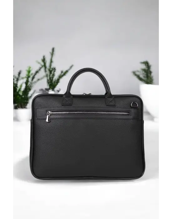 Premium Unisex Siyah Laptop & Evrak Çantası 13-14.6 inç