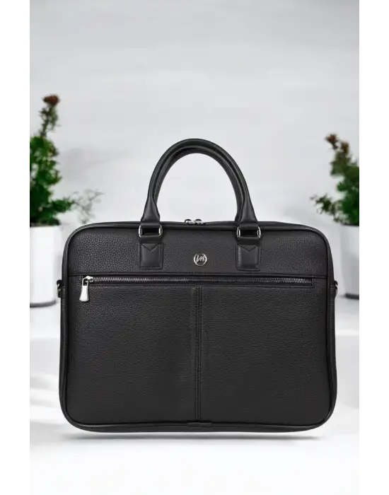 Premium Unisex Siyah Laptop & Evrak Çantası 13-14.6 inç