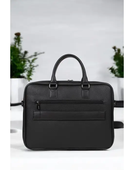 Premium Unisex Siyah Laptop & Evrak Çantası 13-14.6 inç