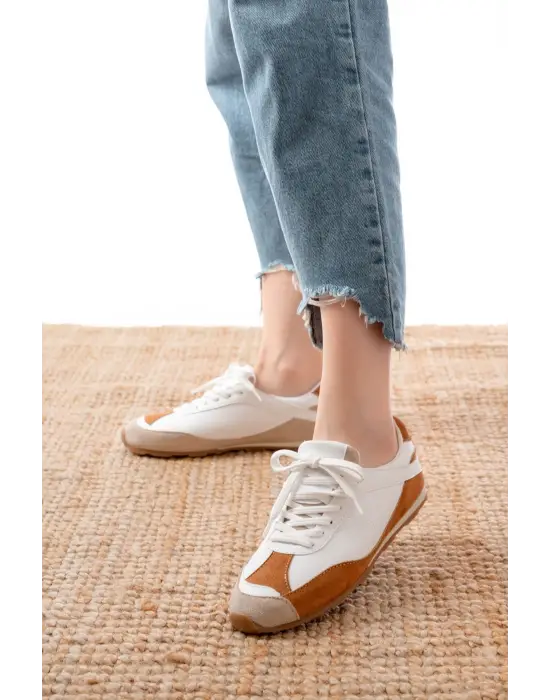 Rs-02 Taba Garni İnce Taban Günlük Spor Ayakkabı