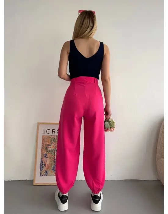 Şalvar Pantolon Fuşya S23202