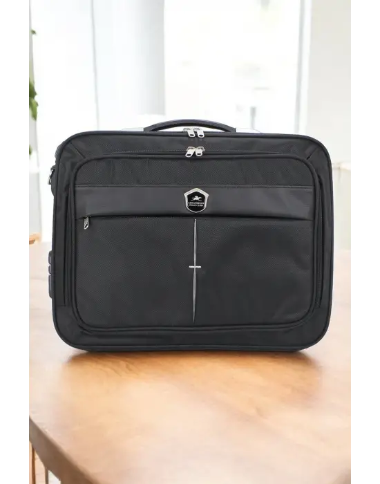 Siyah 15.6 inç Laptop Evrak Çantası