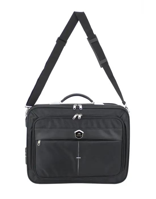 Siyah 17.3 inç Laptop Evrak Çantası