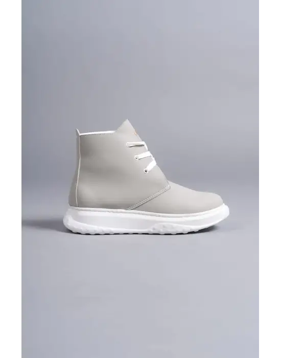 Franca Bağcıklı Süet Erkek Spor Gri Bot