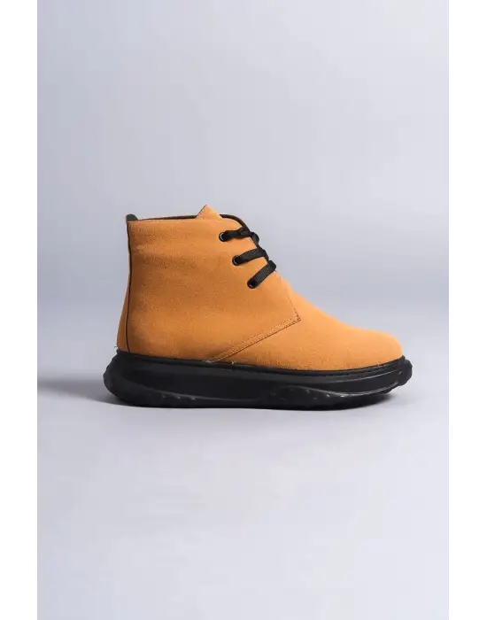 Franca Bağcıklı Süet Erkek Spor Taba Bot