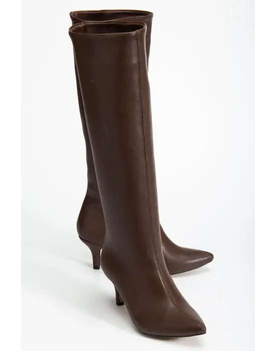 Syt-2025 Açık Kahve Günlük Kadın Çizme