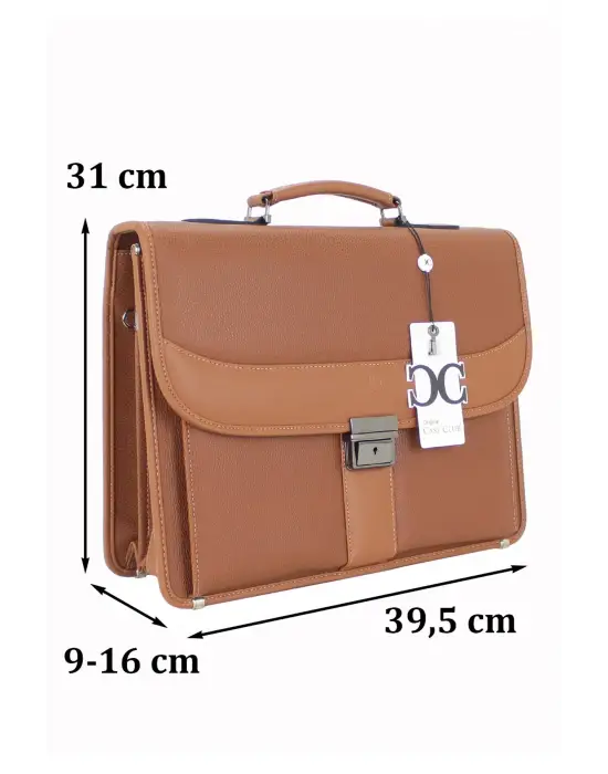 Taba Klasik Evrak Model Erkek 15.6 inç Laptop Çantası