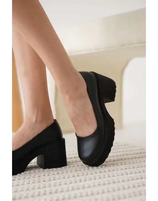 Talya Siyah Kadın Günlük Ayakkabı