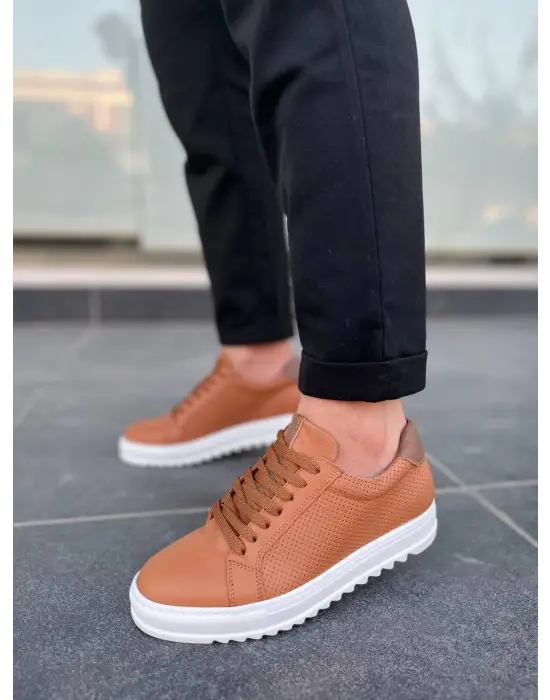 Tb-dx2 Terzi Bey Taba Deri Günlük Erkek Ayakkabı