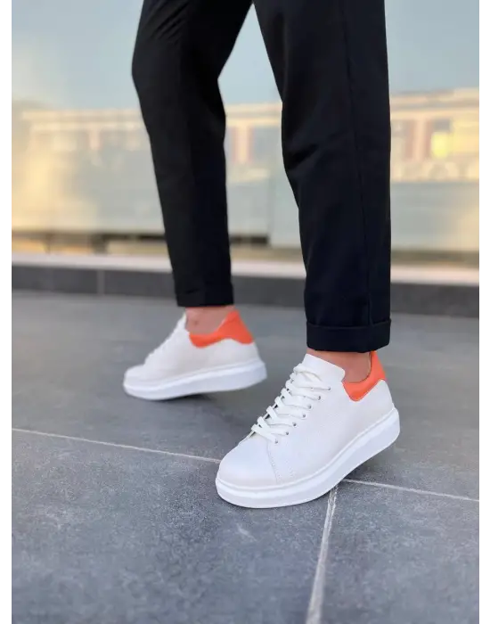 Tb-dx3 Terzi Bey Beyaz Deri Günlük Erkek Ayakkabı