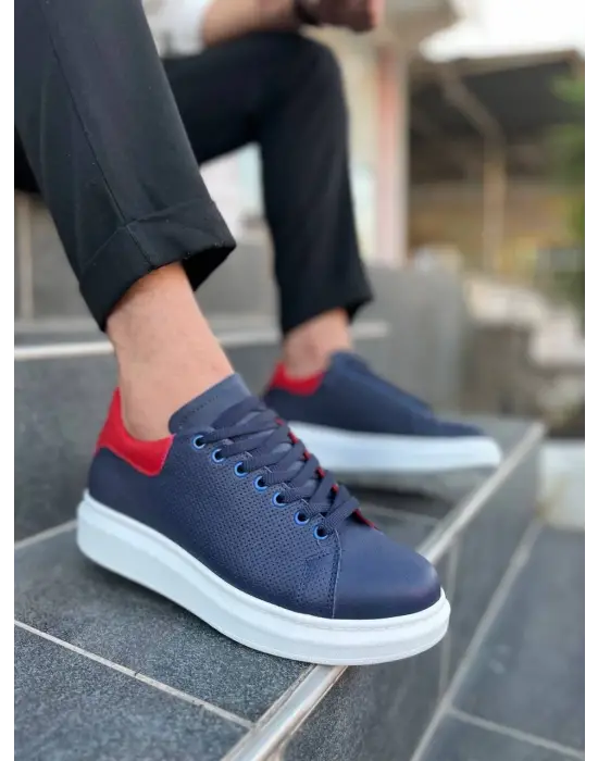 Tb-dx3 Terzi Bey Lacivert Deri Günlük Erkek Ayakkabı