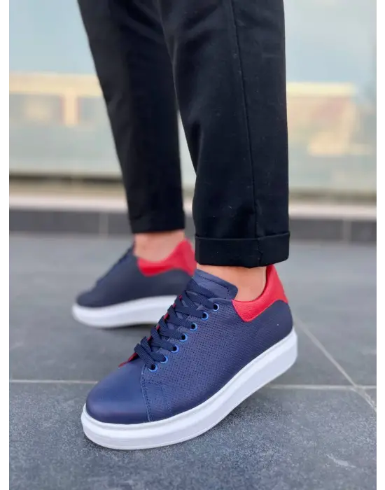 Tb-dx3 Terzi Bey Lacivert Deri Günlük Erkek Ayakkabı