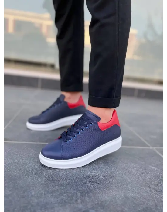 Tb-dx3 Terzi Bey Lacivert Deri Günlük Erkek Ayakkabı