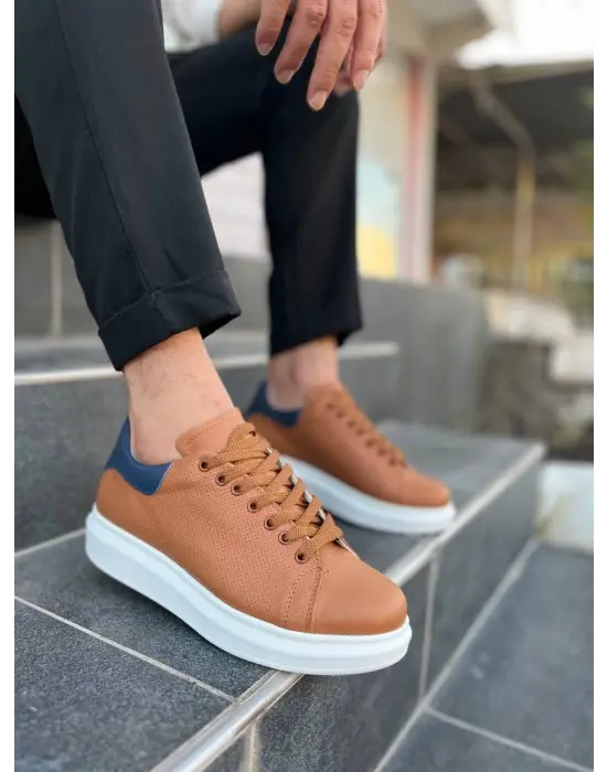 Tb-dx3 Terzi Bey Taba Deri Günlük Erkek Ayakkabı