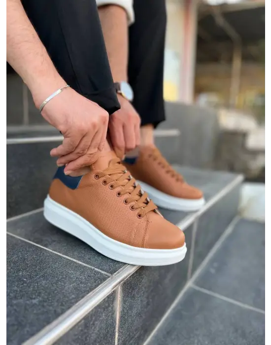 Tb-dx3 Terzi Bey Taba Deri Günlük Erkek Ayakkabı