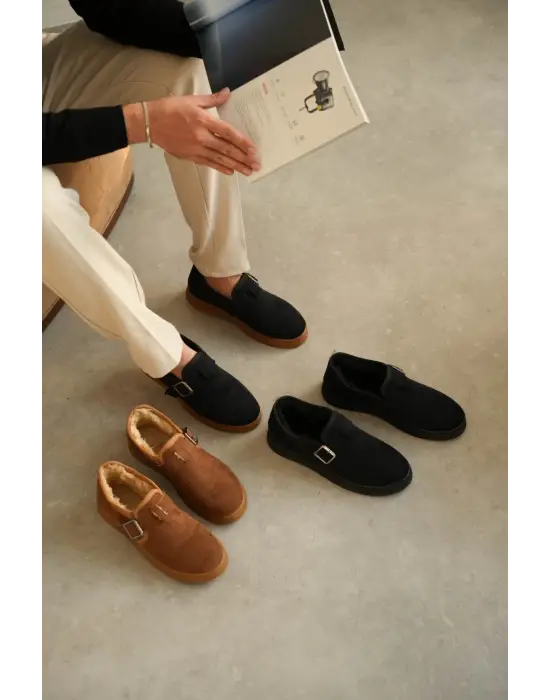 Tb-kx1 Terzi Bey Taba Kürklü Günlük Erkek Ayakkabı