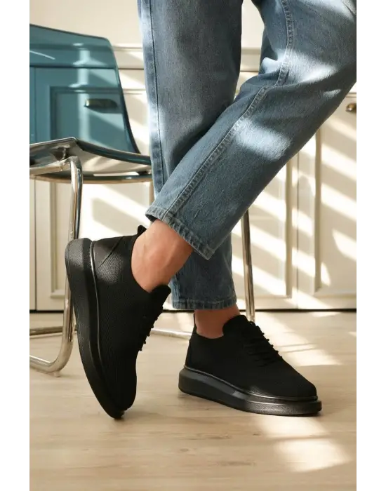 Tb-m101 Terzi Bey Kömür Triko Bağcıklı Günlük Erkek Ayakkabı