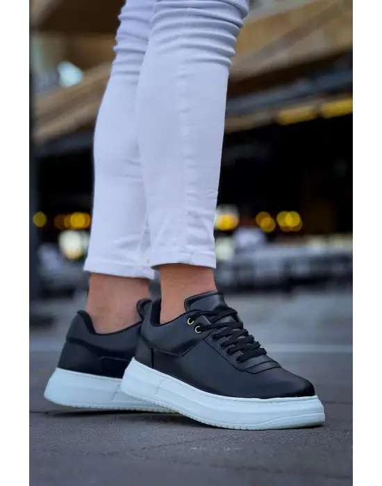 Tb-x20 Terzi Bey Siyah Cilt  Günlük Erkek Ayakkabı