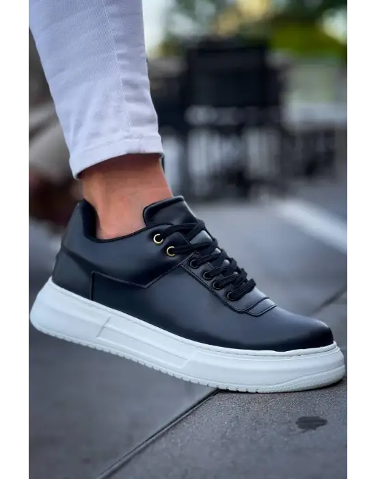 Tb-x20 Terzi Bey Siyah Cilt  Günlük Erkek Ayakkabı