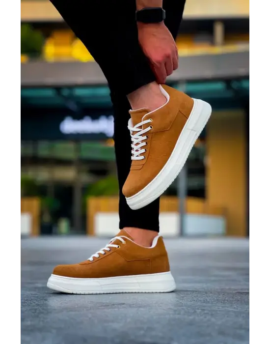 Tb-x20 Terzi Bey Taba Süet  Günlük Erkek Ayakkabı