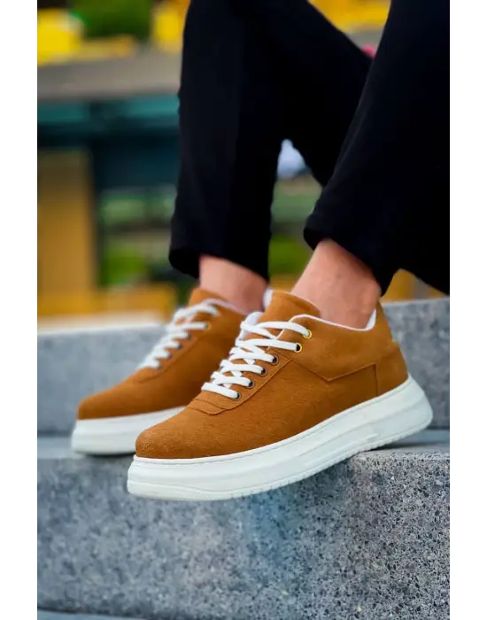 Tb-x20 Terzi Bey Taba Süet  Günlük Erkek Ayakkabı