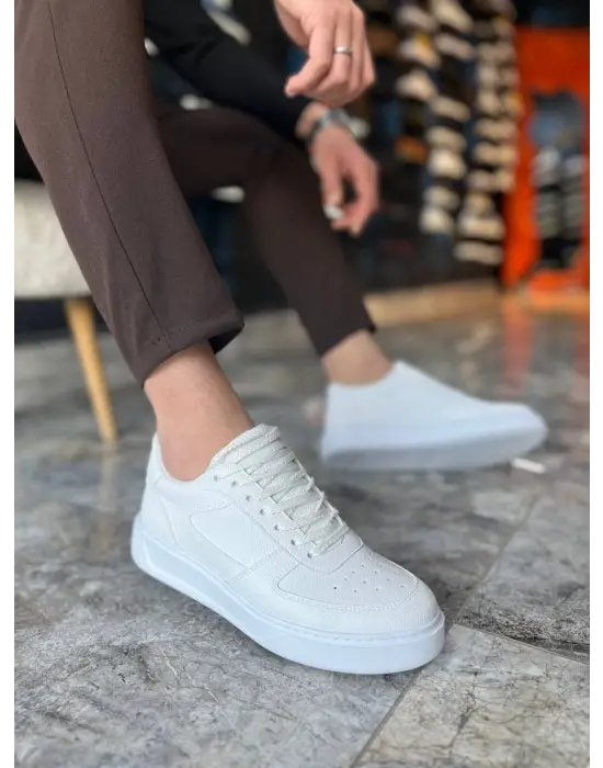 Tb-x9 Terzi Bey Beyaz Cilt Günlük Erkek Ayakkabı