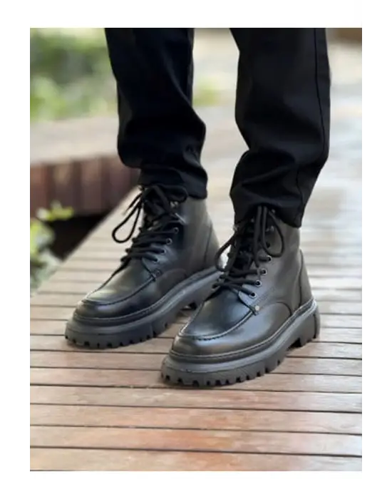 TB2529 - Fantasya ST Erkek Bot SIYAH