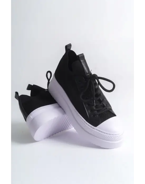 TB2601 - Triko Erkek Ayakkabı SIYAH