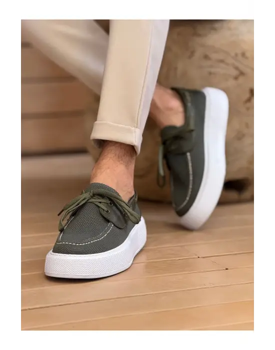 TB2602 - Triko Erkek Ayakkabı HAKI